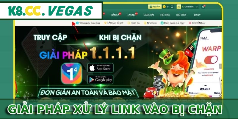 Giải pháp xử lý link vào bị chặn